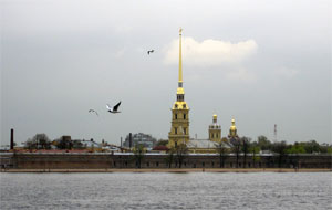 The Peter and Paul Fortress.