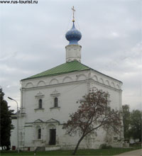 Charch in Ryazan, Russia.