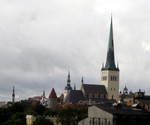 Вид на Старый Город в Таллинне