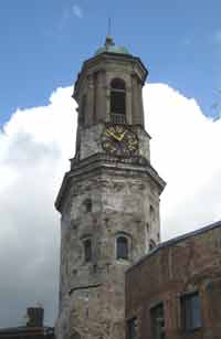 Clock tower in Vyborg