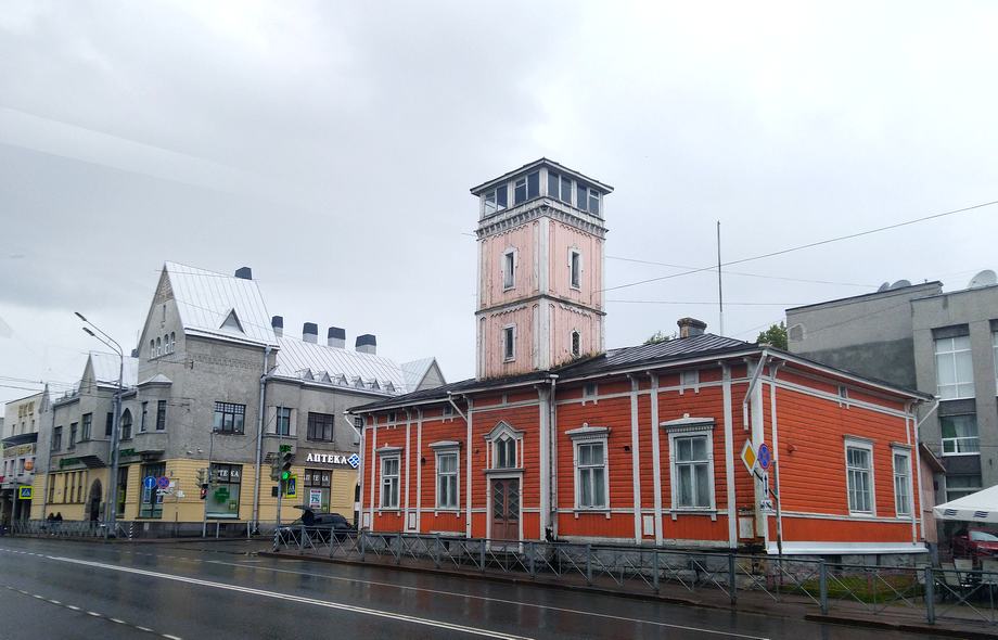 Красивый дом в городе Сортавала