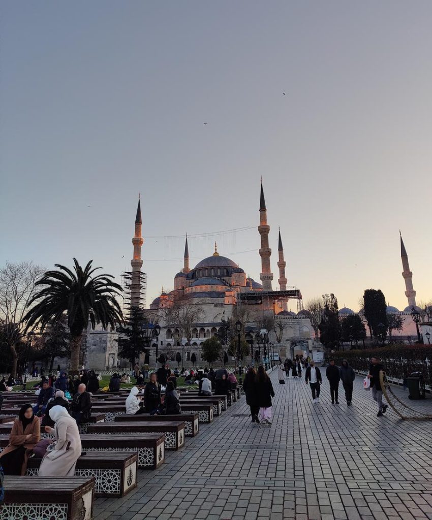 Вечер в Стамбуле.