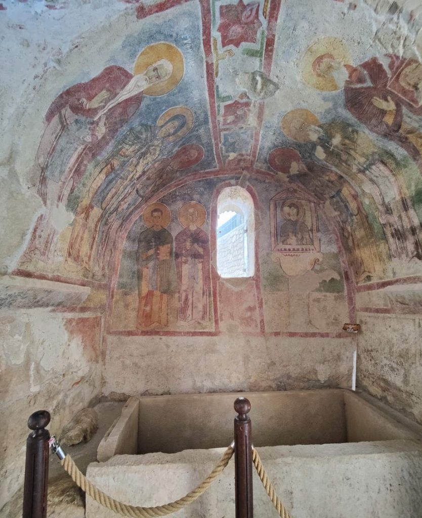 Фрески в музее святого Николая в Демре.