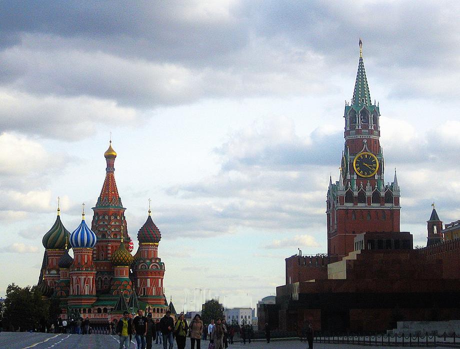 Красная площадь в Москве