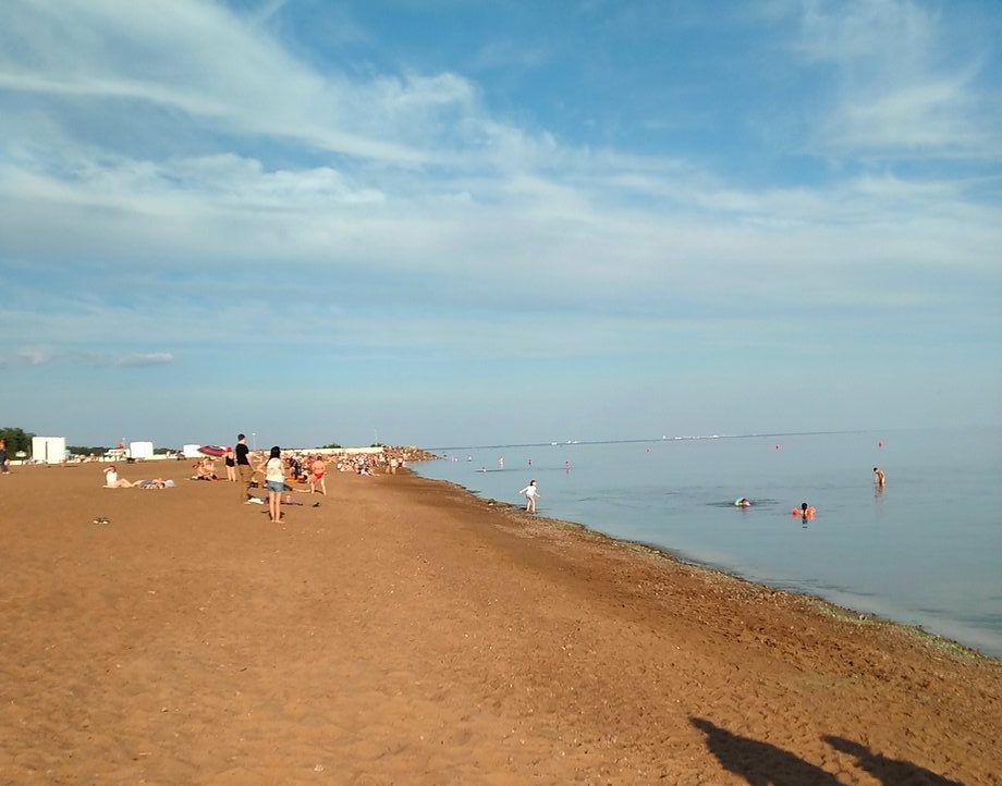 Пляж в Петербурге