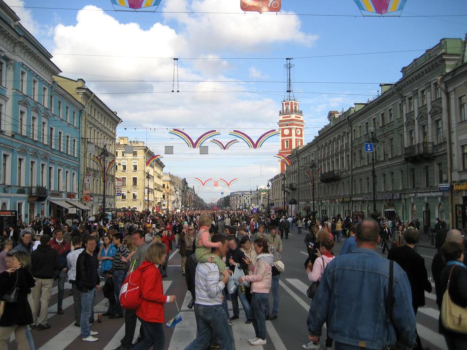 Невский проспект, День Города