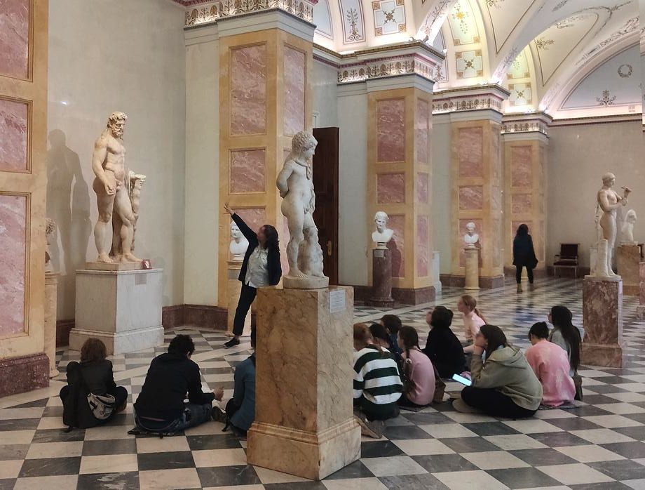 Посещение музея Эрмитаж