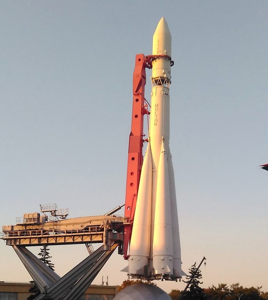 Space rocket at VDNKh